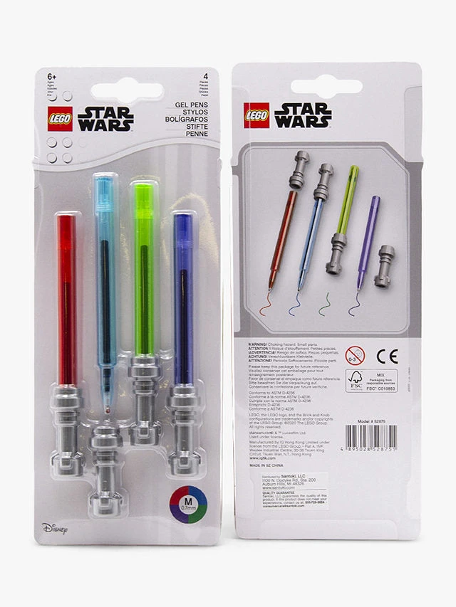 Register Your Interest - In Stock Soon : LEGO Star Wars Lightsaber Colour Gel Pens Set Of 4 10 Register Your Interest - In Stock Soon : LEGO Star Wars Lightsaber Colour Gel Pens Set Of 4 - Image 8