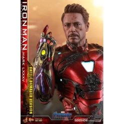 Hot Toys Avengers Endgame Iron Man Mark LXXXV (Battle Damaged Ver.) 1/6th Scale Figure