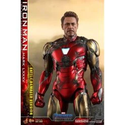 Hot Toys Avengers Endgame Iron Man Mark LXXXV (Battle Damaged Ver.) 1/6th Scale Figure 28 Hot Toys Avengers Endgame Iron Man Mark LXXXV (Battle Damaged Ver.) 1/6th Scale Figure -Toy Sale Store 12231564 4434691876966691