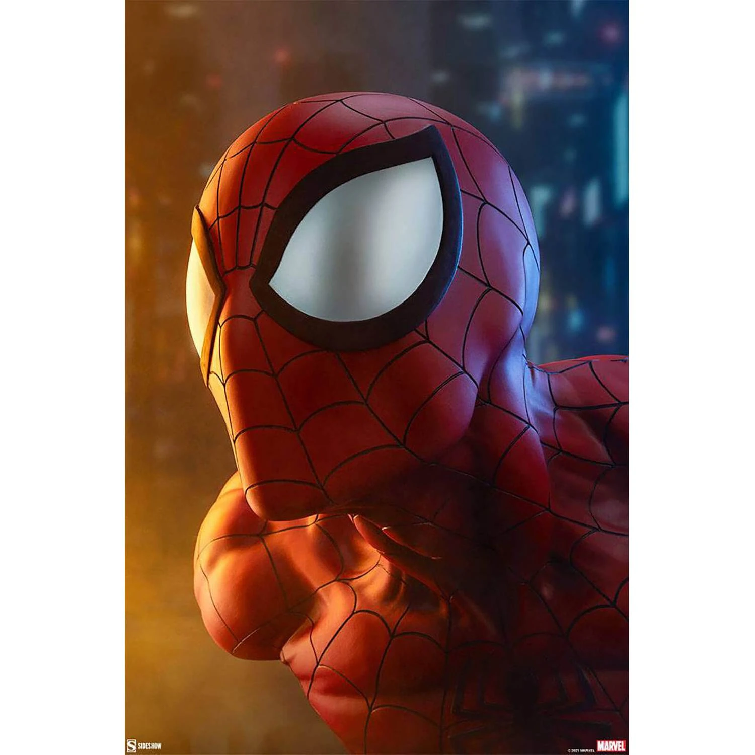 Sideshow Collectibles Marvel Bust 1/1 Spider-Man 58 Cm 4 Sideshow Collectibles Marvel Bust 1/1 Spider-Man 58 Cm - Image 2