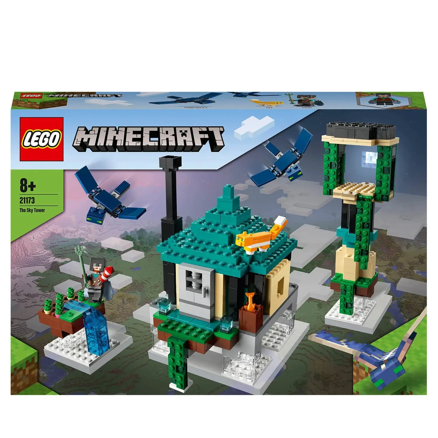 LEGO Minecraft 21173 The Sky Tower Building Set 3 LEGO Minecraft 21173 The Sky Tower Building Set