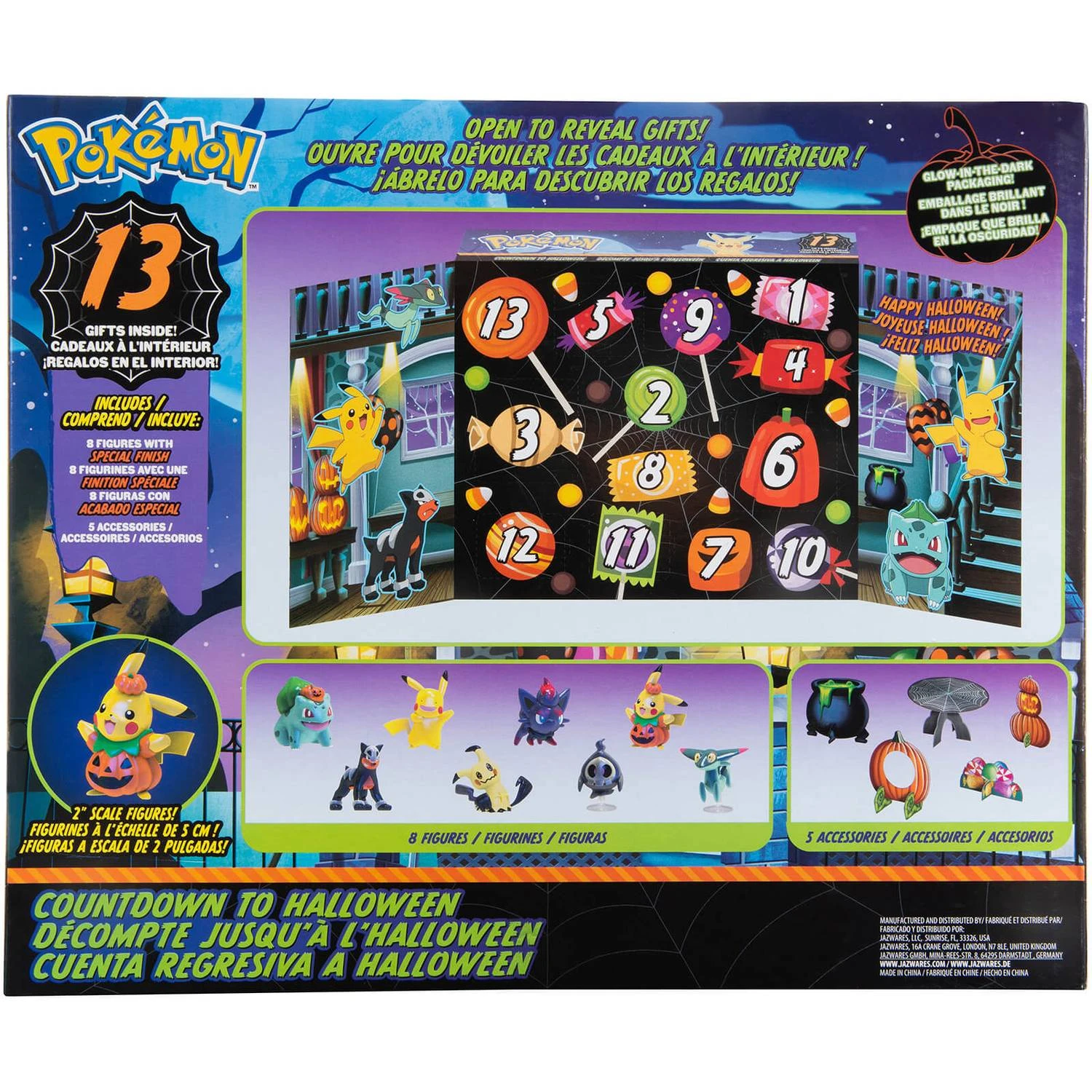 Pokémon Countdown To Halloween Advent Calendar *Exclusive 4 Pokémon Countdown To Halloween Advent Calendar *Exclusive - Image 2