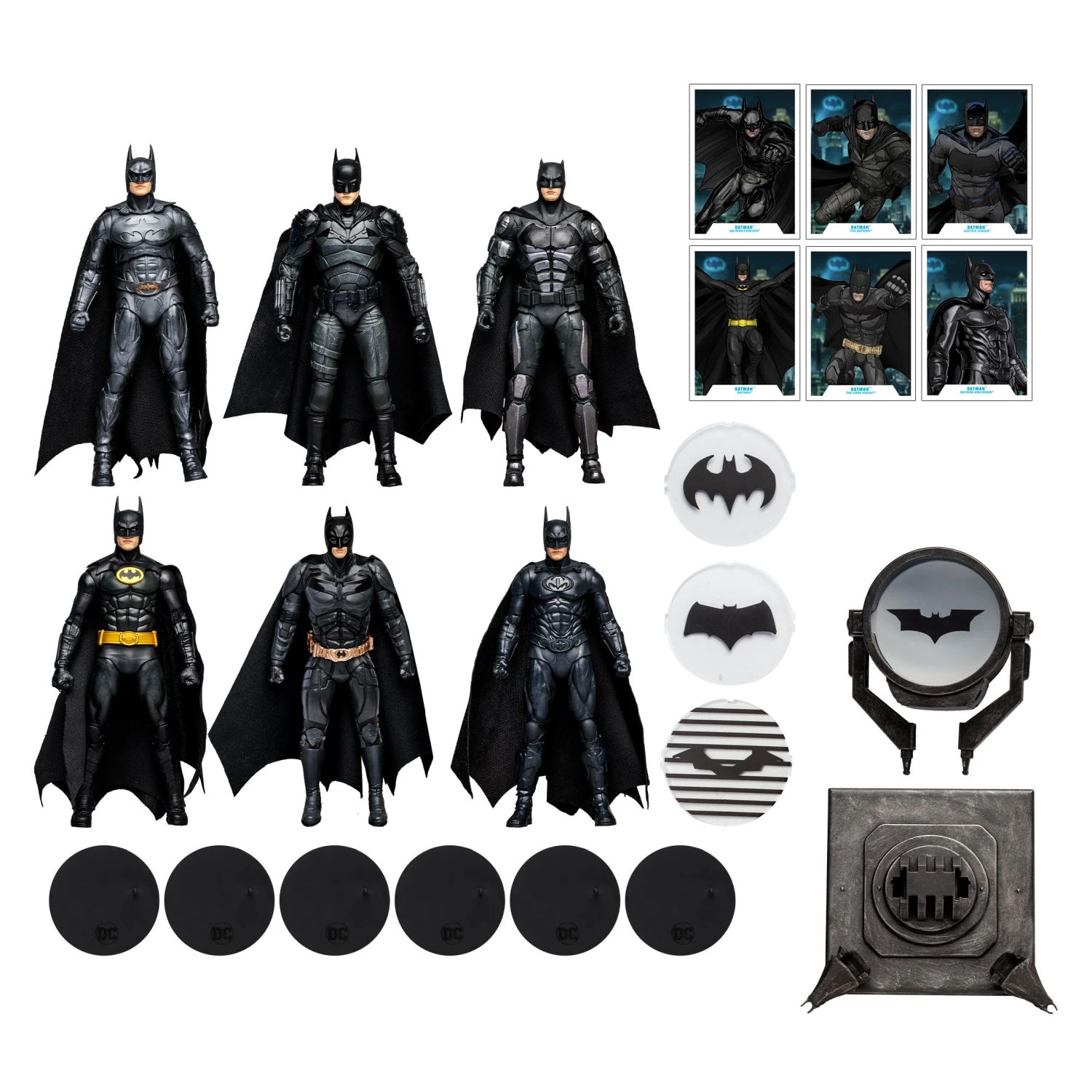 McFarlane Toys Warner Brothers 100th Anniversary DC Multiverse Batman Ultimate Movie Collection Action Figure Six Pack *Sign Up For The Notification* 4 McFarlane Toys Warner Brothers 100th Anniversary DC Multiverse Batman Ultimate Movie Collection Action Figure Six Pack *Sign Up For The Notification* - Image 2