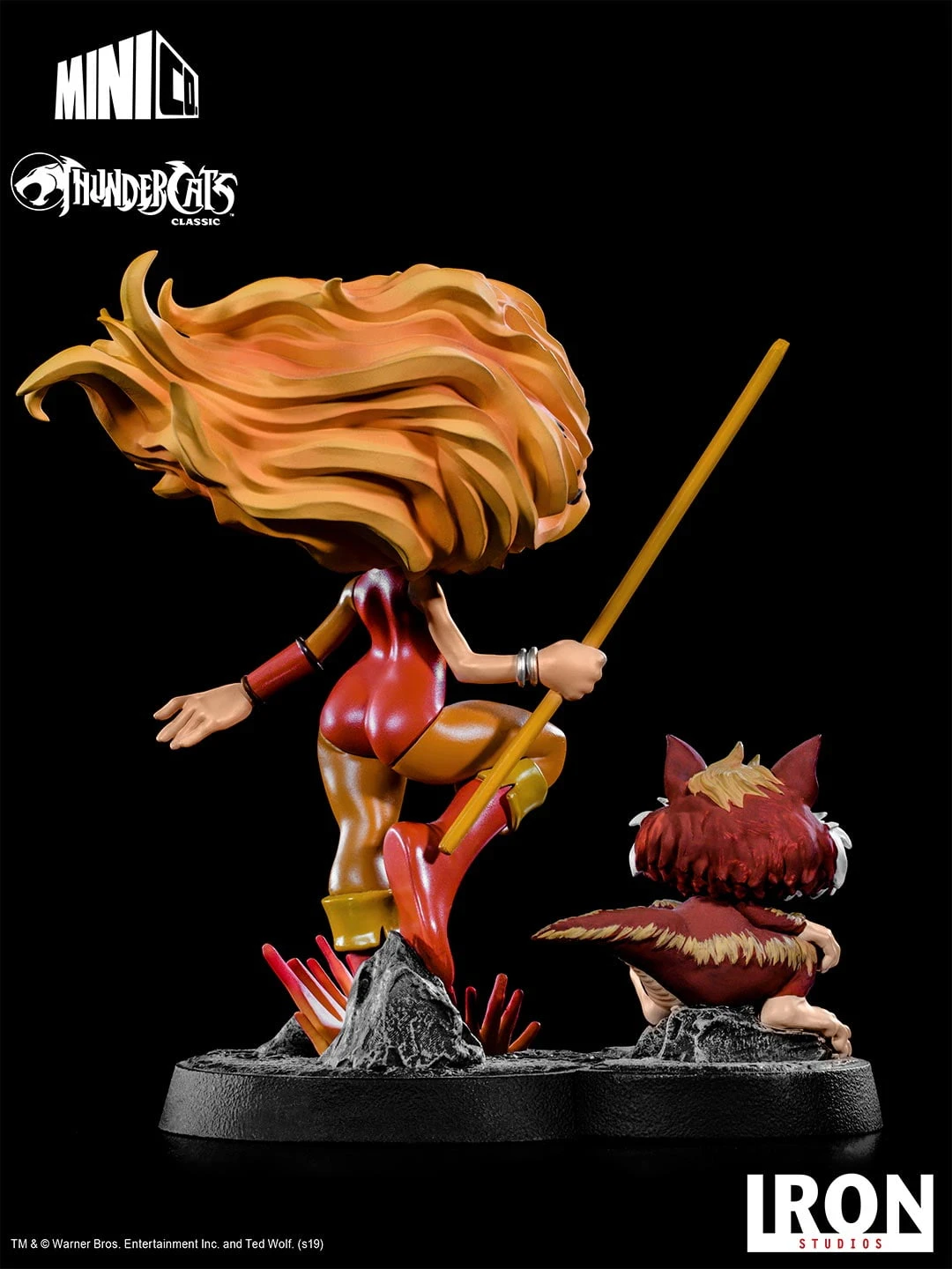 Iron Studios MiniCo Thundercats Cheetara & Snarf 8 Iron Studios MiniCo Thundercats Cheetara & Snarf - Image 6