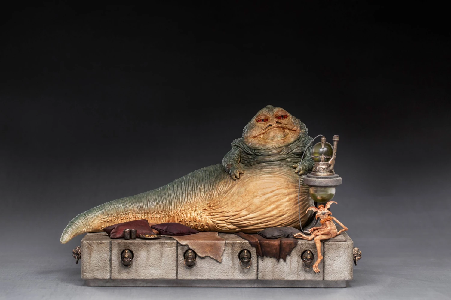 Iron Studios Star Wars Deluxe Art Scale Statue 1-10 Jabba The Hutt 16 Iron Studios Star Wars Deluxe Art Scale Statue 1-10 Jabba The Hutt - Image 14