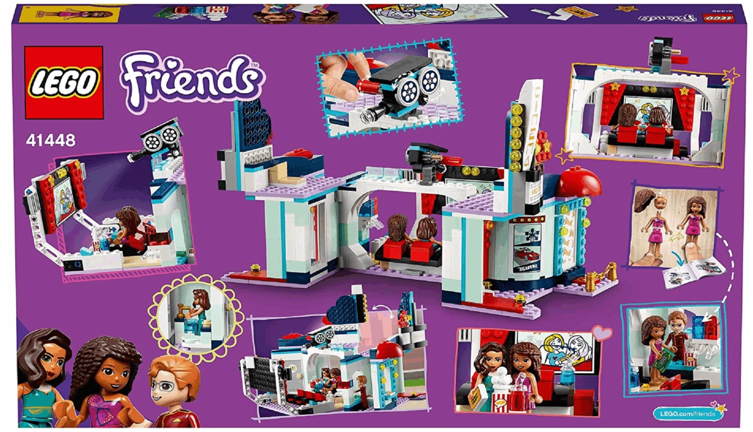 LEGO 41448 Friends Heartlake City Movie Theater 4 LEGO 41448 Friends Heartlake City Movie Theater - Image 2
