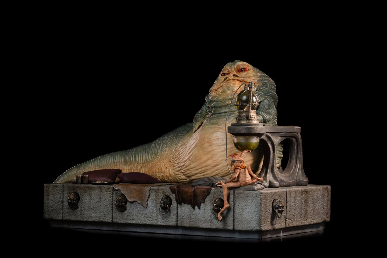 Iron Studios Star Wars Deluxe Art Scale Statue 1-10 Jabba The Hutt 7 Iron Studios Star Wars Deluxe Art Scale Statue 1-10 Jabba The Hutt - Image 5