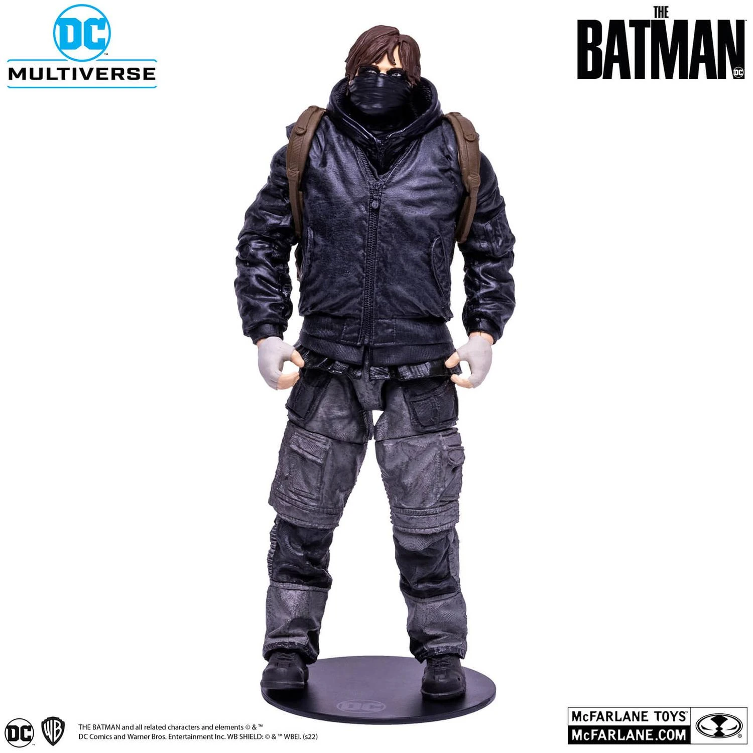 McFarlane DC Multiverse The Batman 7" Action Figure - Bruce Wayne (Drifter) 5 McFarlane DC Multiverse The Batman 7" Action Figure - Bruce Wayne (Drifter) - Image 3