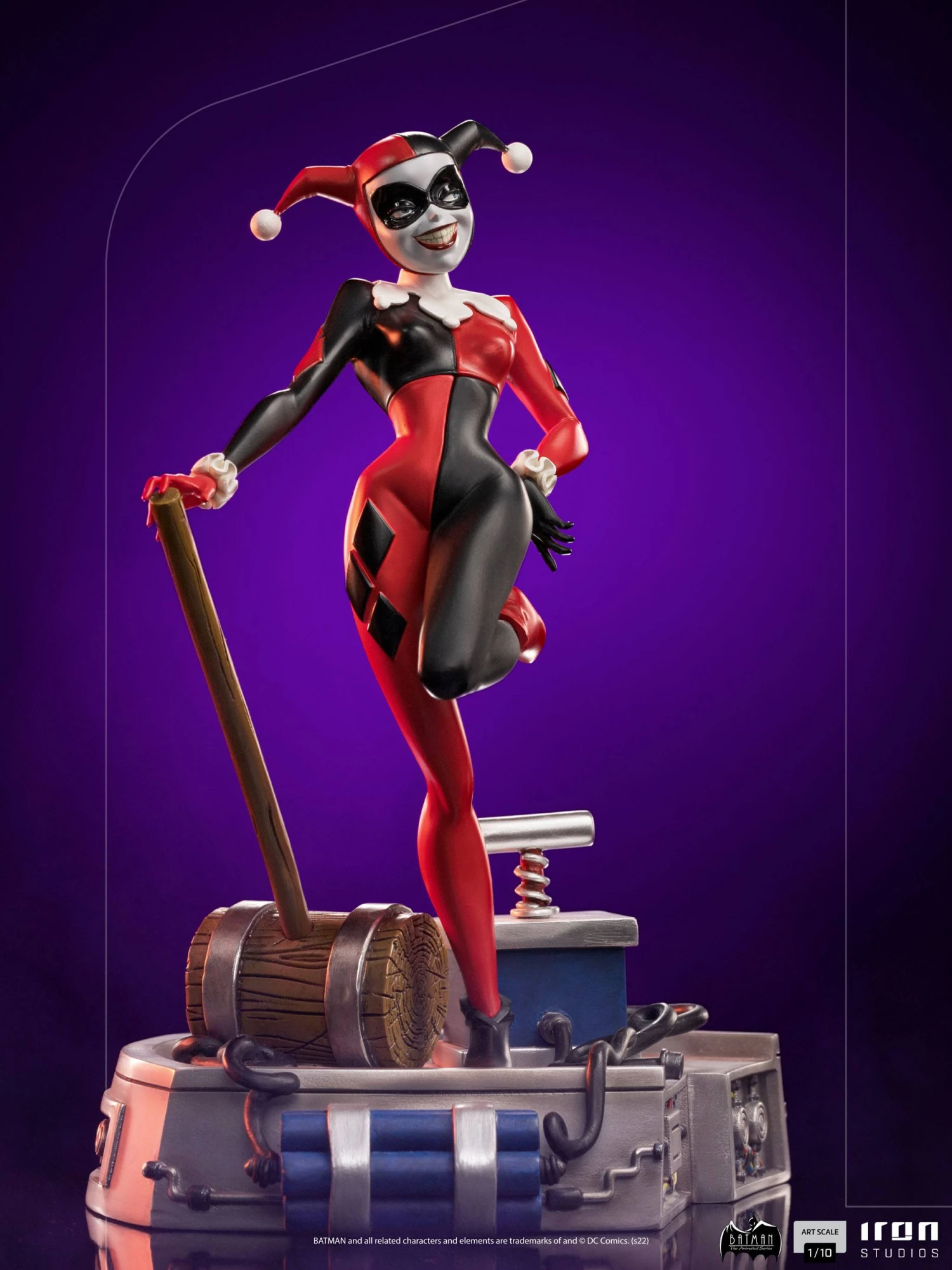 Iron Studios DC Batman The Animated Series Art Scale Statue 1-10 Harley Quinn 6 Iron Studios DC Batman The Animated Series Art Scale Statue 1-10 Harley Quinn - Image 4