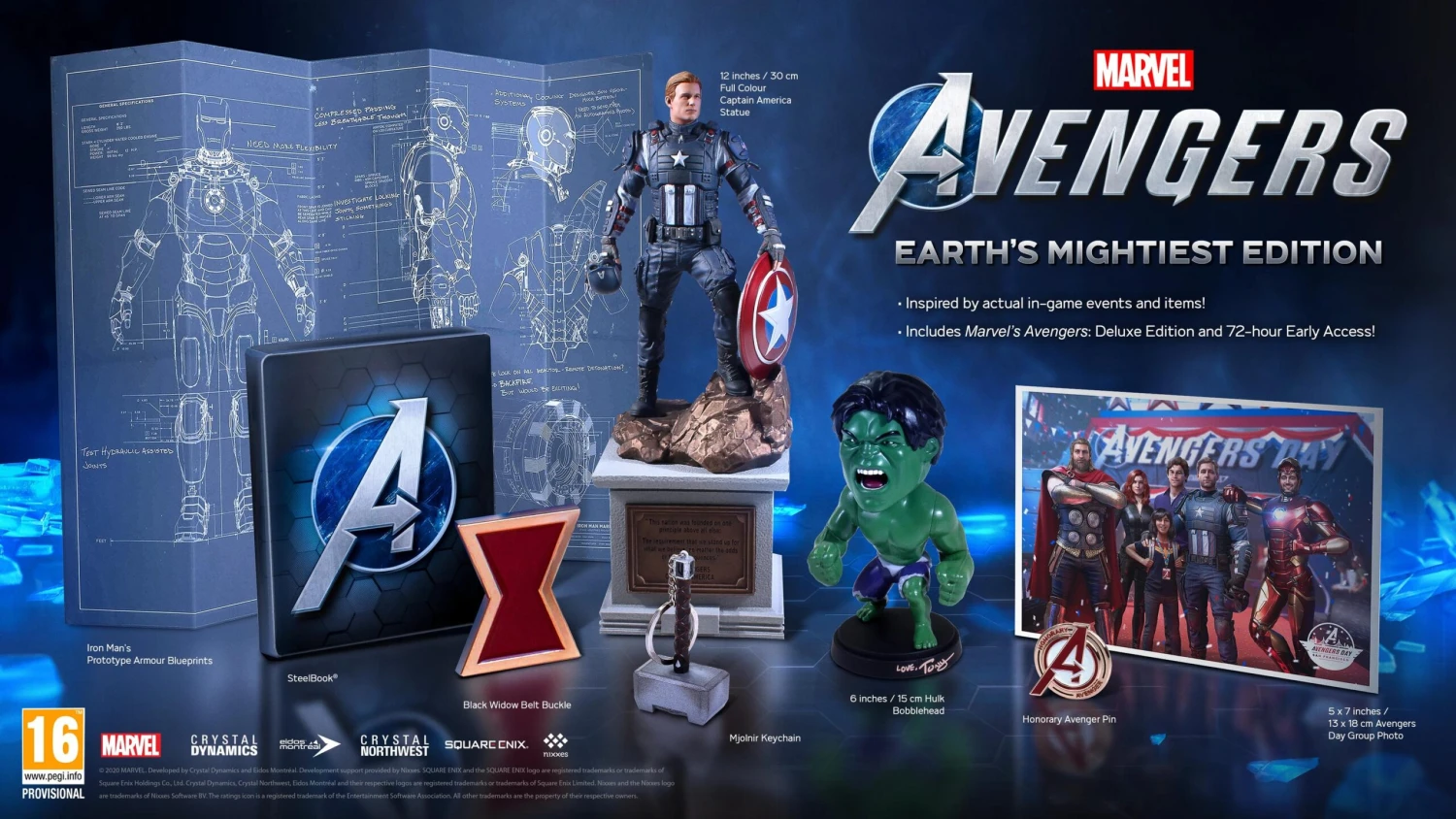 Marvel's Avengers: Earth's Mightiest Edition For Xbox One * Collectors Edition 3 Marvel's Avengers: Earth's Mightiest Edition For Xbox One * Collectors Edition