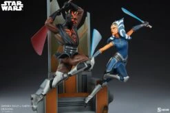 Sideshow Star Wars Ahsoka Tano Vs. Darth Maul Diorama