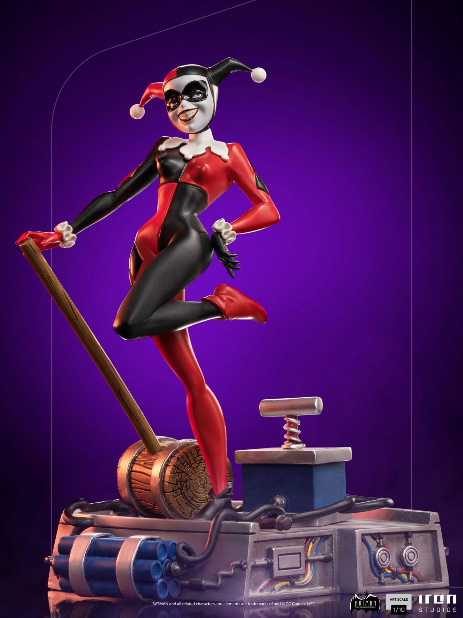 Iron Studios DC Batman The Animated Series Art Scale Statue 1-10 Harley Quinn 4 Iron Studios DC Batman The Animated Series Art Scale Statue 1-10 Harley Quinn - Image 2