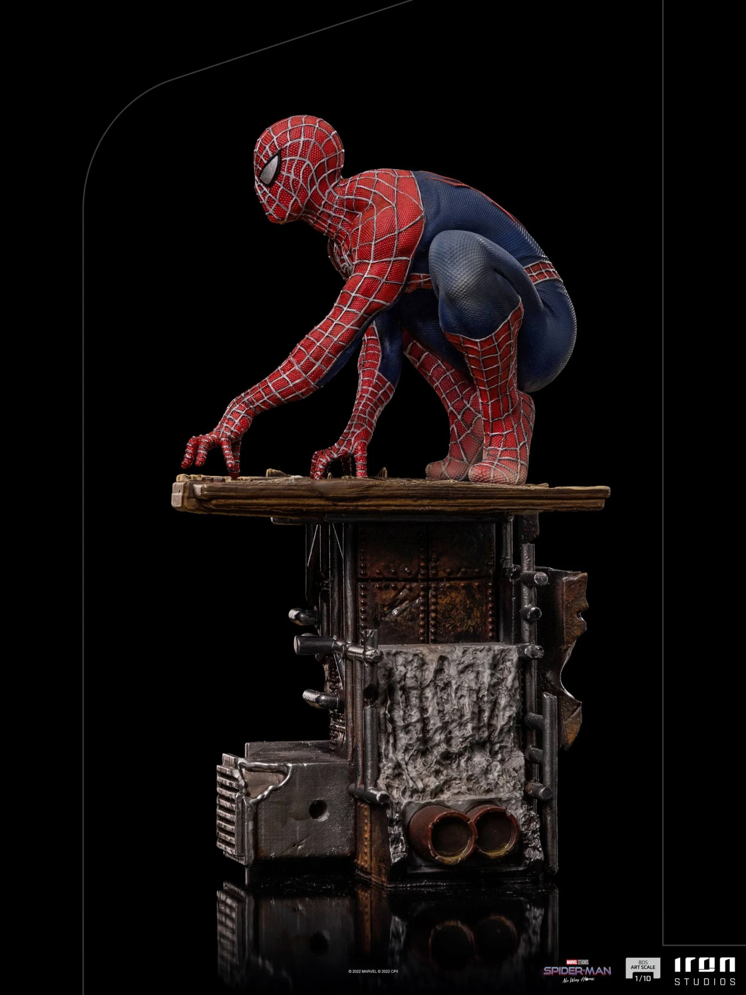 Iron Studios Spider-Man No Way Home Deluxe Statue 1-10 Spider-Man Peter #2 10 Iron Studios Spider-Man No Way Home Deluxe Statue 1-10 Spider-Man Peter #2 - Image 8