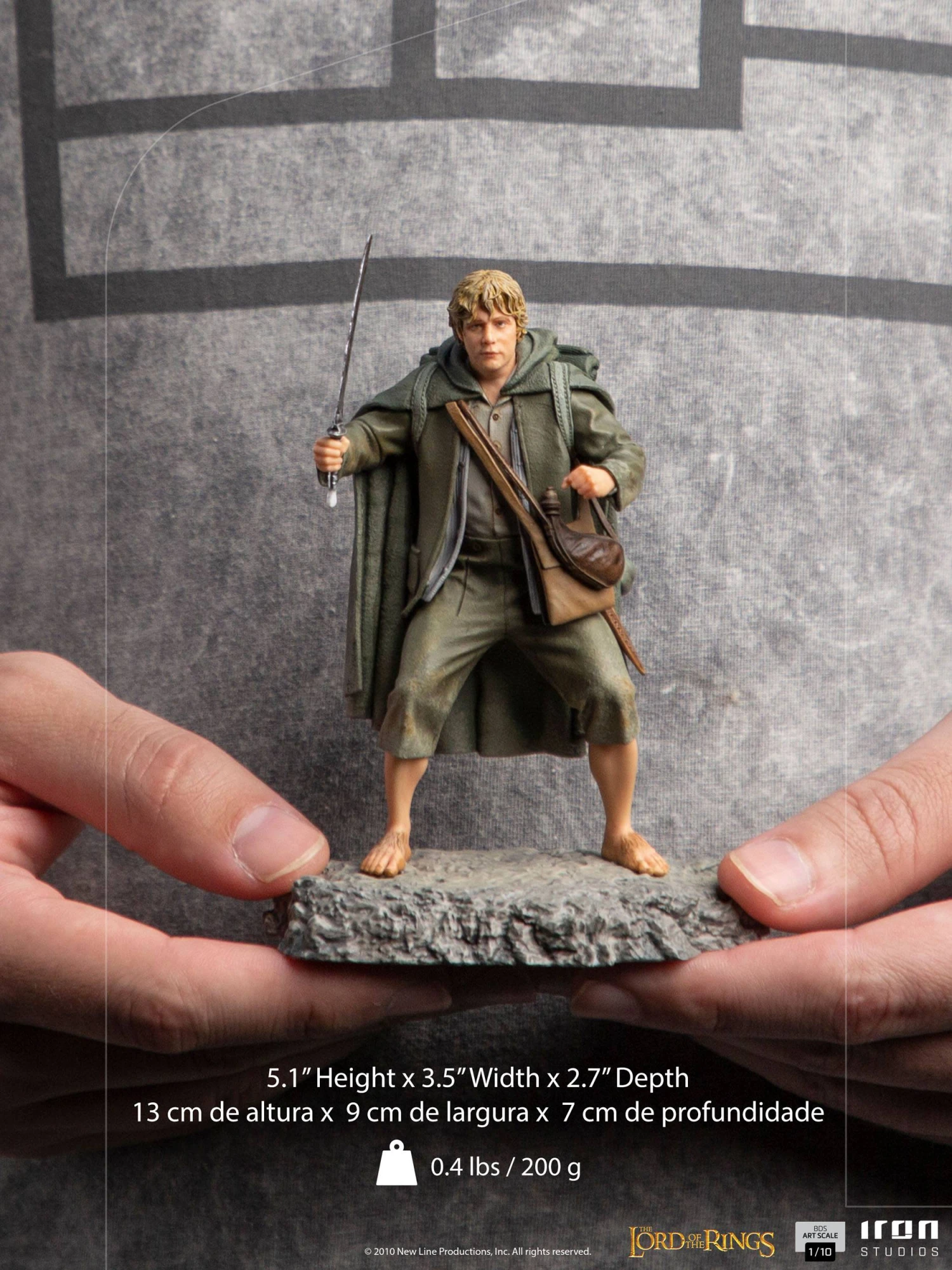 Iron Studios BDS Art Scale Statue 1-10Scale Lord Of The Rings Sam 5 Iron Studios BDS Art Scale Statue 1-10Scale Lord Of The Rings Sam - Image 3