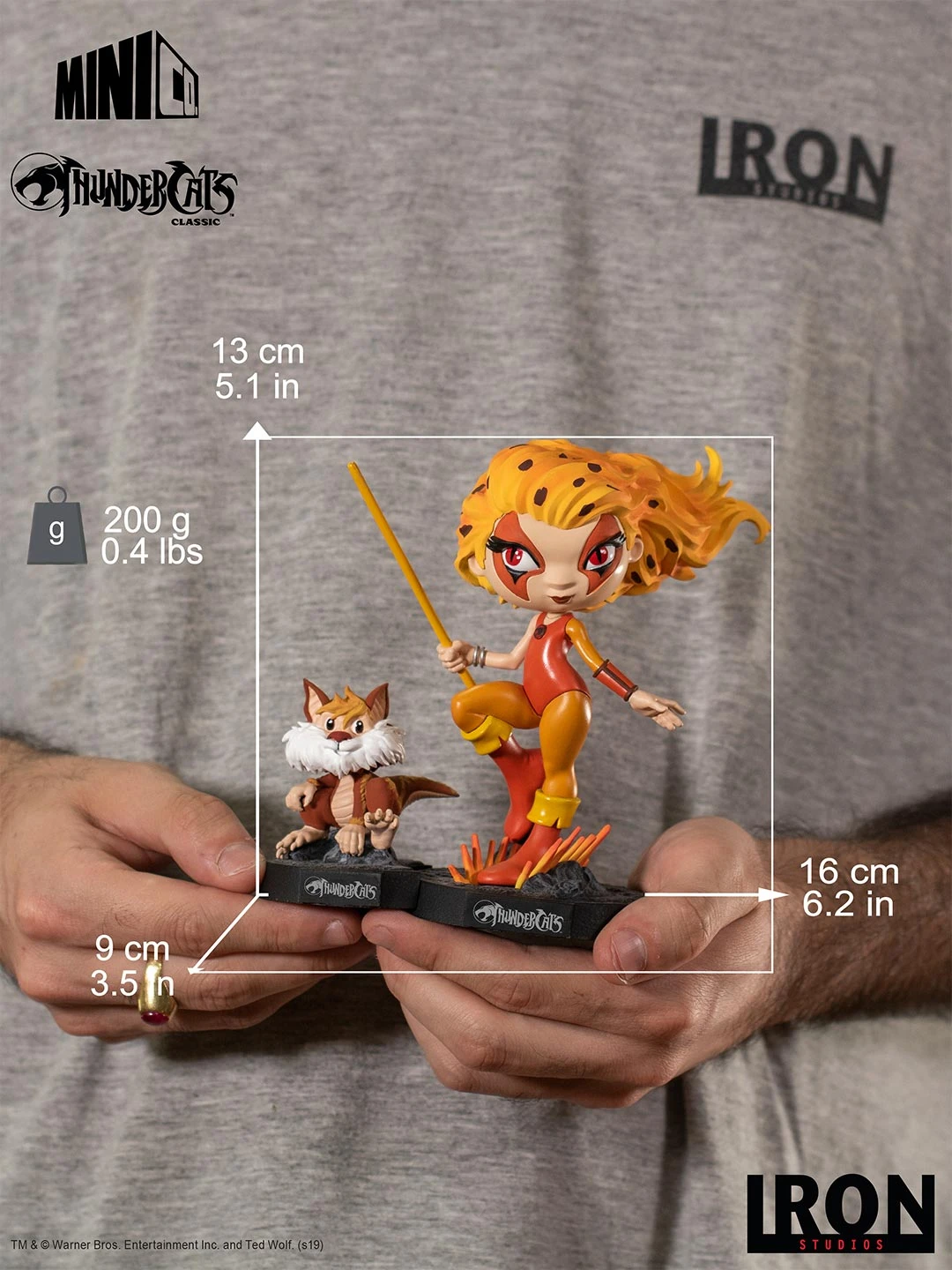 Iron Studios MiniCo Thundercats Cheetara & Snarf 5 Iron Studios MiniCo Thundercats Cheetara & Snarf - Image 3