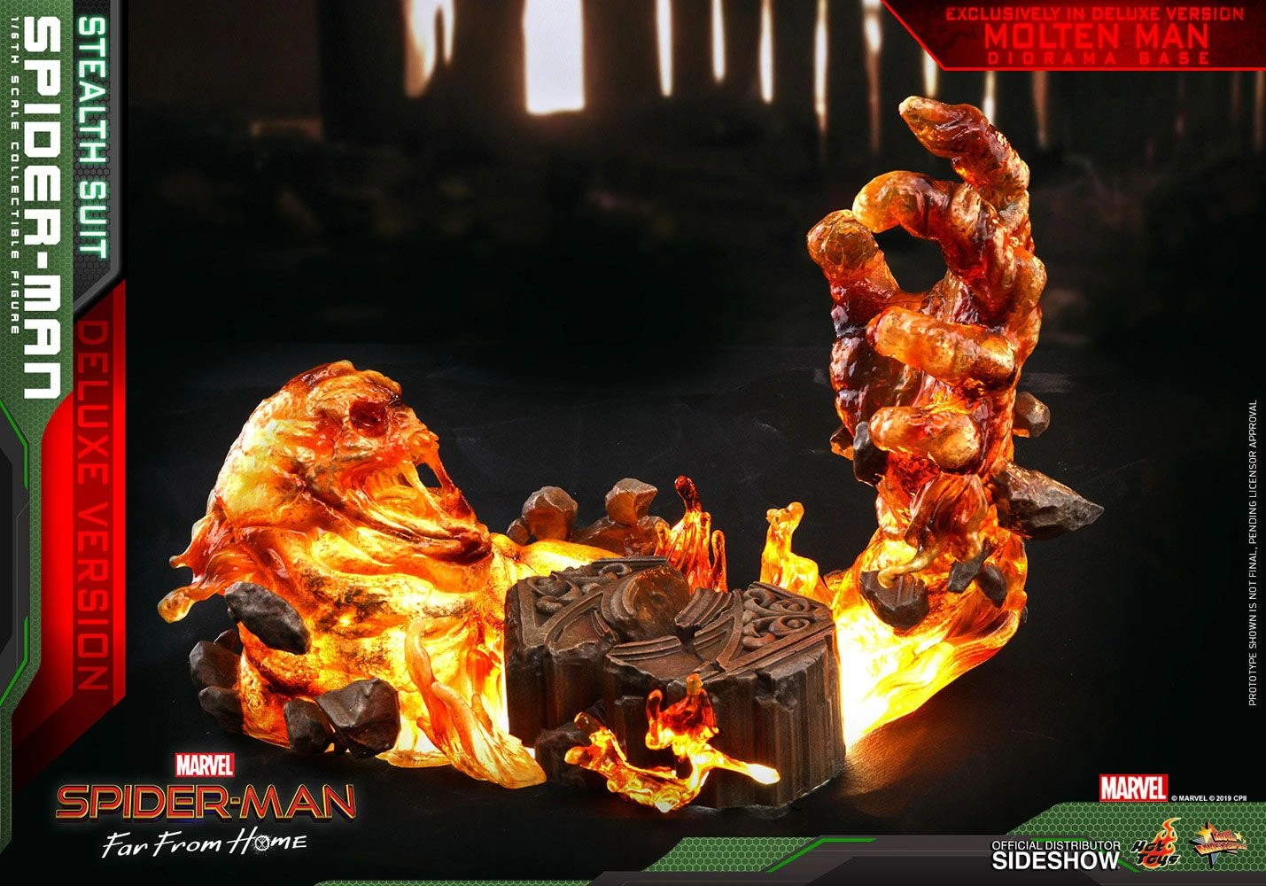 Hot Toys Spider-Man: Far From Home MM Action Figure 1-6 (Stealth Suit) Deluxe 5 Hot Toys Spider-Man: Far From Home MM Action Figure 1-6 (Stealth Suit) Deluxe - Image 3