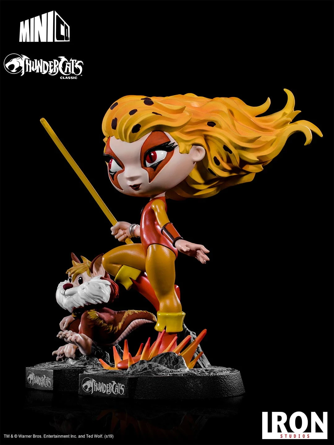 Iron Studios MiniCo Thundercats Cheetara & Snarf 7 Iron Studios MiniCo Thundercats Cheetara & Snarf - Image 5