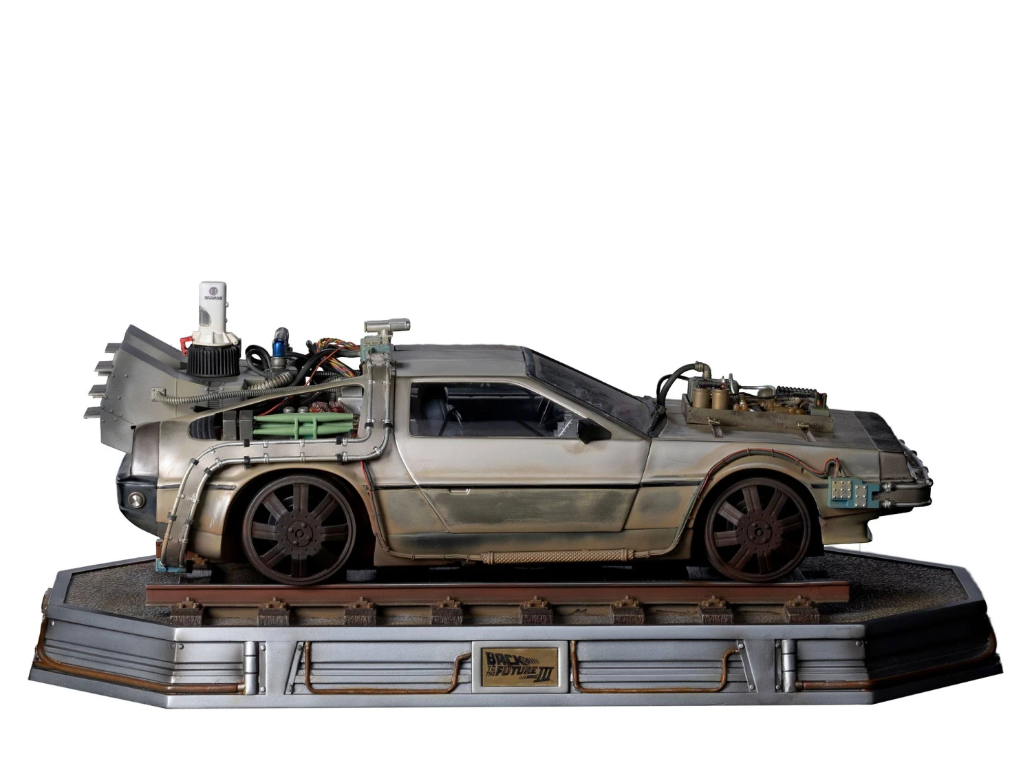 Iron Studios Back To The Future III Art Scale Statue 1-10 DeLorean 3 Iron Studios Back To The Future III Art Scale Statue 1-10 DeLorean