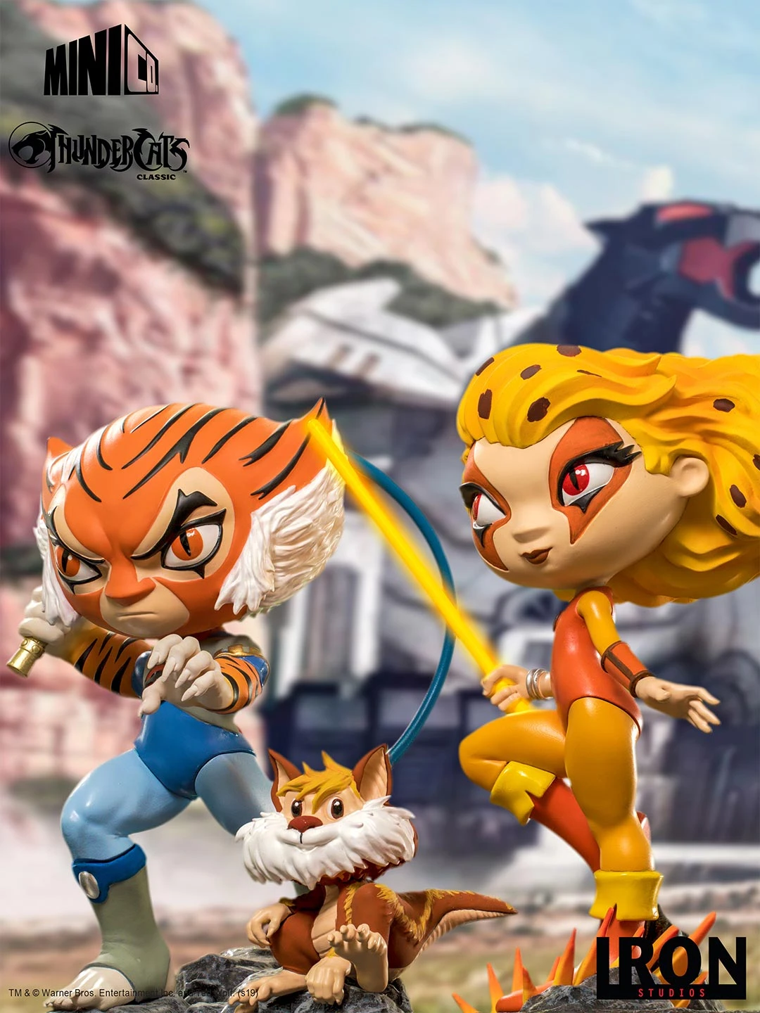 Iron Studios MiniCo Thundercats Cheetara & Snarf 13 Iron Studios MiniCo Thundercats Cheetara & Snarf - Image 11