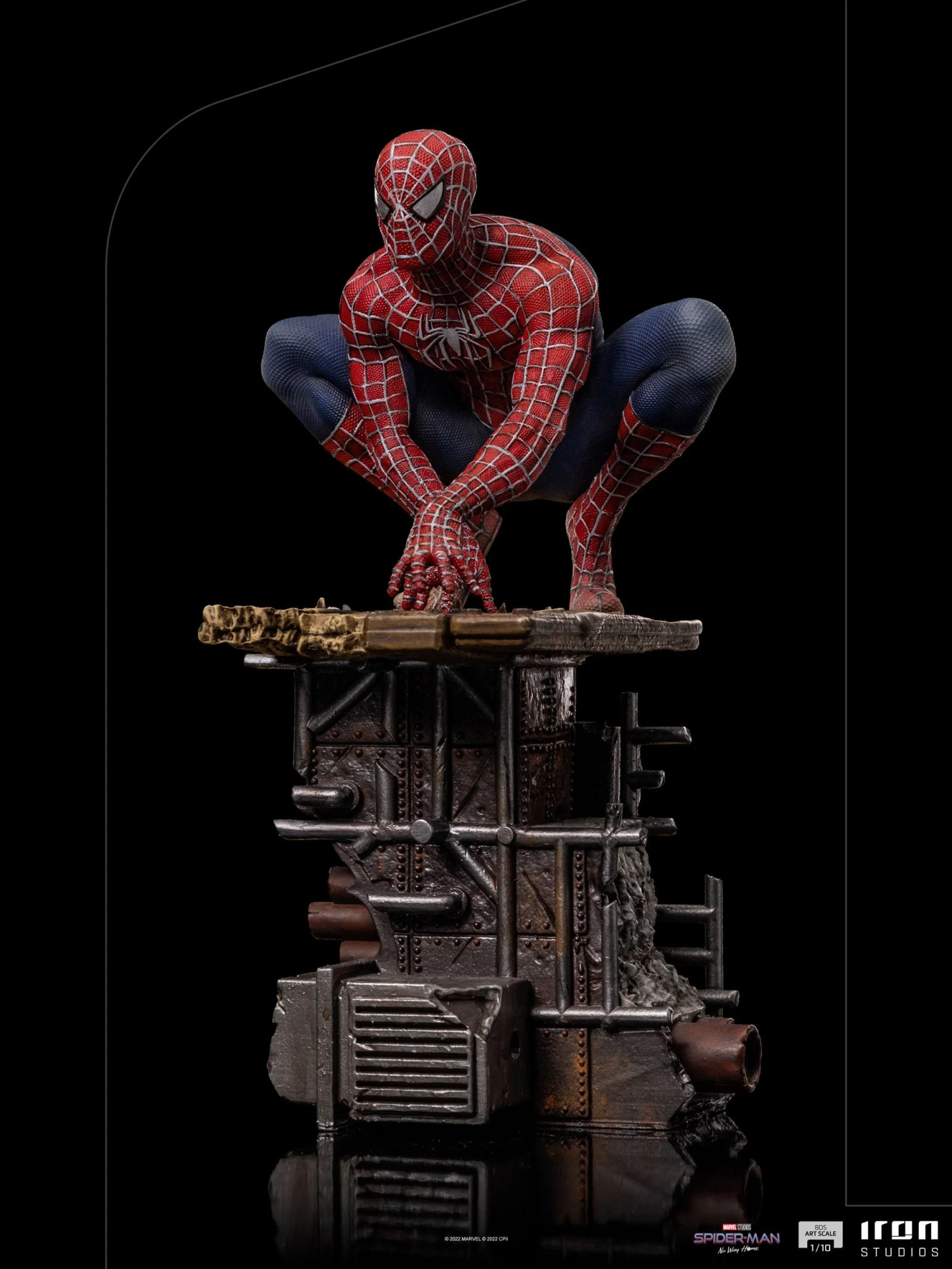 Iron Studios Spider-Man No Way Home Deluxe Statue 1-10 Spider-Man Peter #2 8 Iron Studios Spider-Man No Way Home Deluxe Statue 1-10 Spider-Man Peter #2 - Image 6