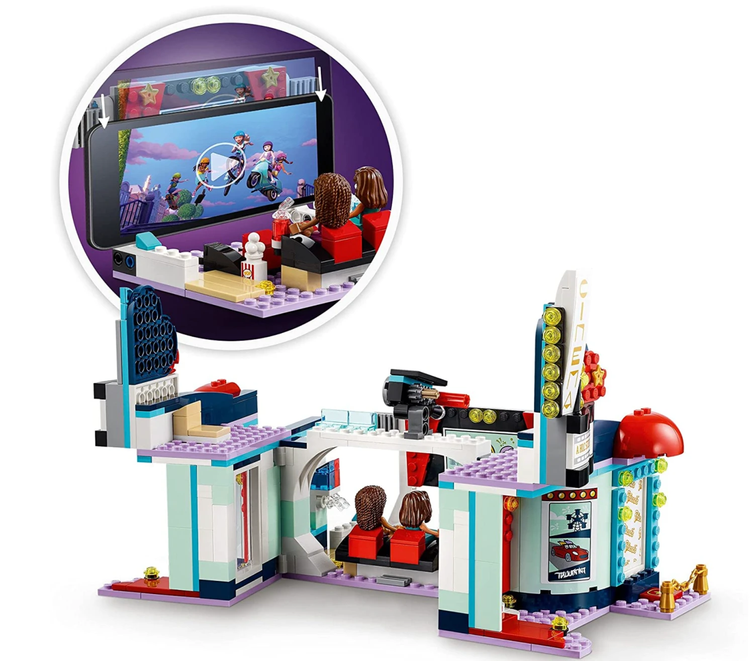 LEGO 41448 Friends Heartlake City Movie Theater 6 LEGO 41448 Friends Heartlake City Movie Theater - Image 4