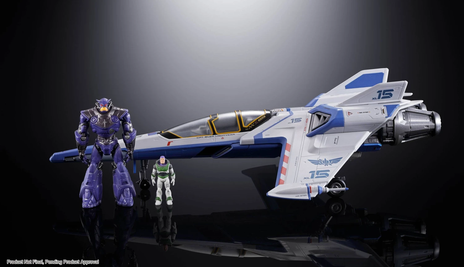 Lightyear Chogokin Spaceship XL-15 Spaceship 24cm *Tamahsii Nations 5 Lightyear Chogokin Spaceship XL-15 Spaceship 24cm *Tamahsii Nations - Image 3