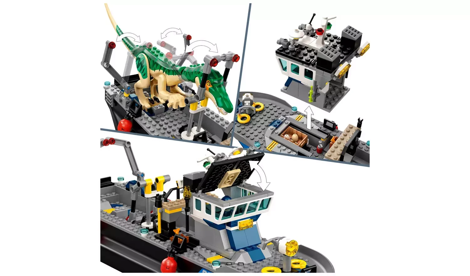 LEGO 76942Jurassic World Baryonyx Dinosaur Boat Escape 5 LEGO 76942Jurassic World Baryonyx Dinosaur Boat Escape - Image 3