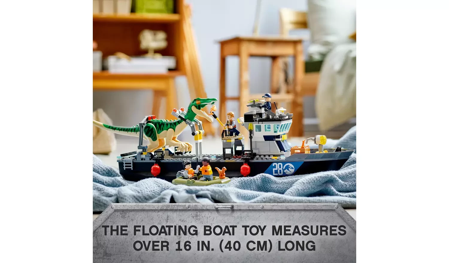 LEGO 76942Jurassic World Baryonyx Dinosaur Boat Escape 13 LEGO 76942Jurassic World Baryonyx Dinosaur Boat Escape - Image 11