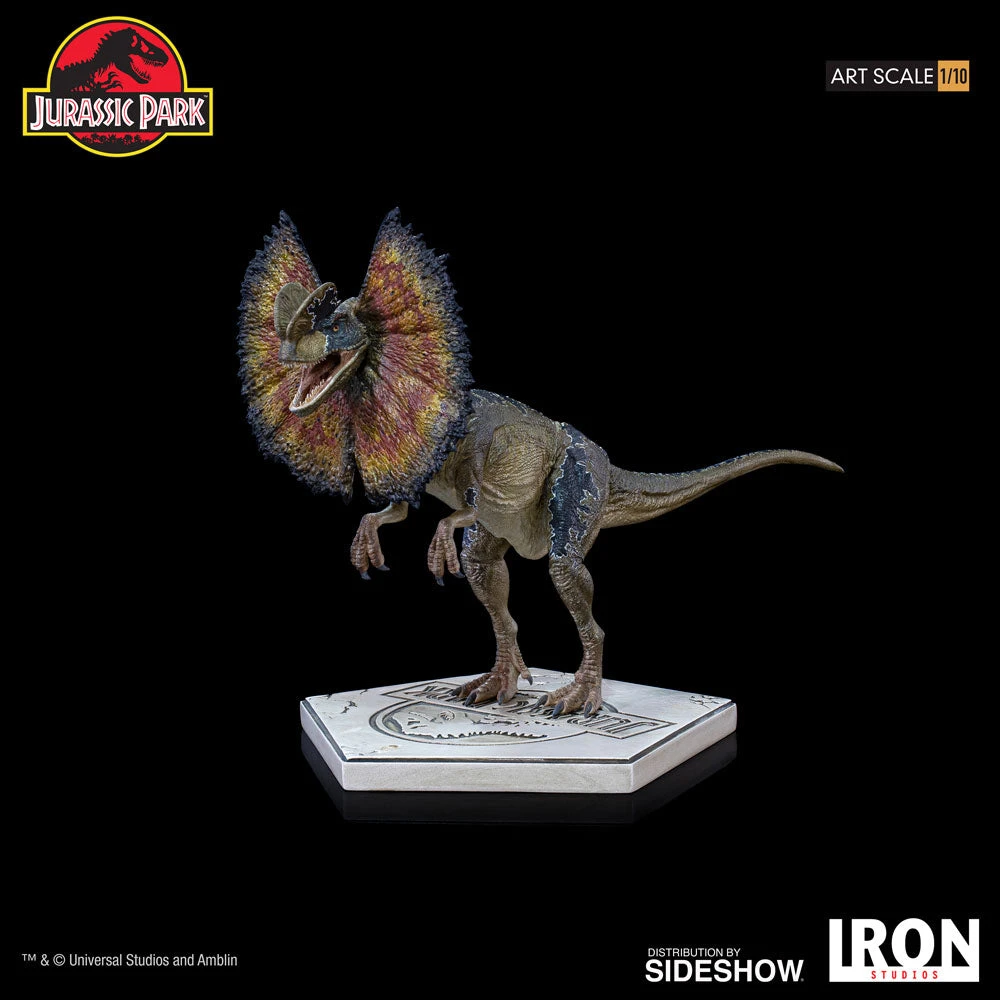 Iron Studios Jurassic Park Dilophosaurus 1/10 Art Scale 4 Iron Studios Jurassic Park Dilophosaurus 1/10 Art Scale - Image 2