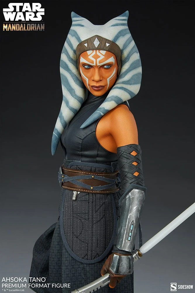 Sideshow Star Wars The Mandalorian Premium Format Figure Ahsoka Tano 6 Sideshow Star Wars The Mandalorian Premium Format Figure Ahsoka Tano - Image 4