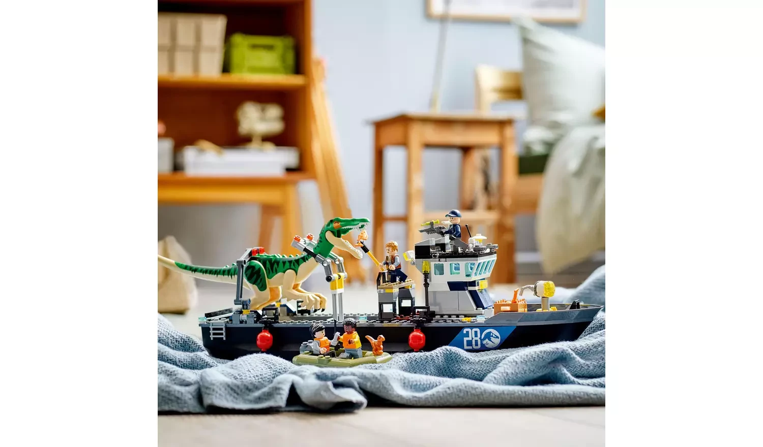 LEGO 76942Jurassic World Baryonyx Dinosaur Boat Escape 11 LEGO 76942Jurassic World Baryonyx Dinosaur Boat Escape - Image 9