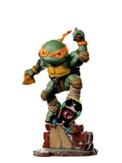 Iron Studios Teenage Mutant Ninja Turtles Mini Co. PVC Figure Michelangelo