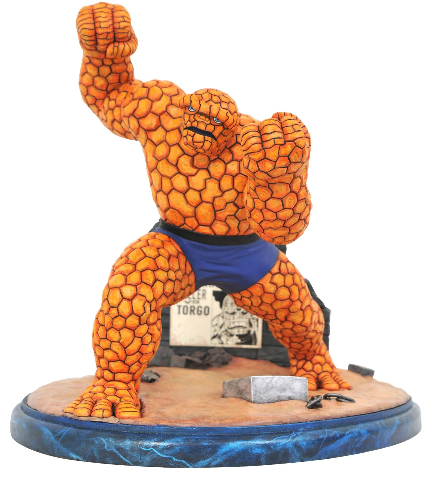 The Fantastic Four: Marvel Premier Collection Statue: Comic Thing 3 The Fantastic Four: Marvel Premier Collection Statue: Comic Thing