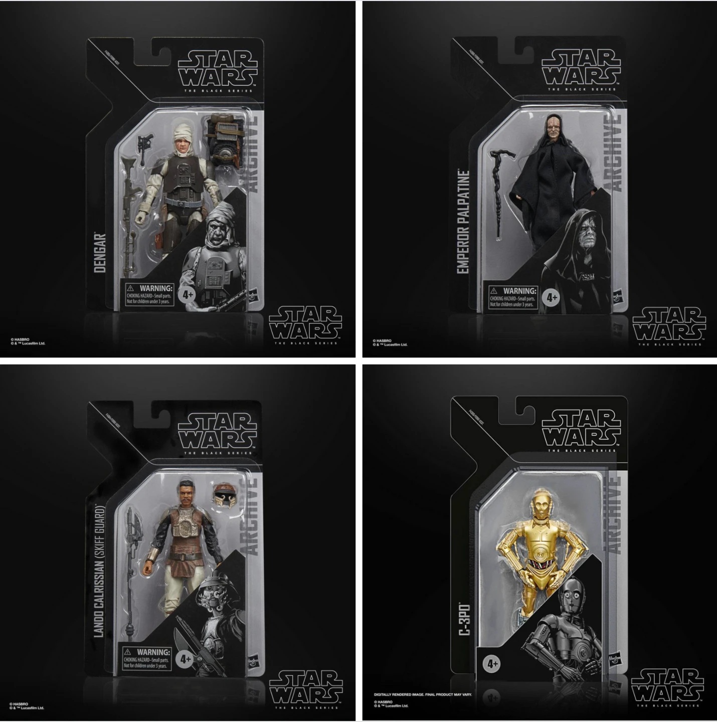 Star Wars The Black Series Archive Collection Action Figure Bundle 3 Star Wars The Black Series Archive Collection Action Figure Bundle