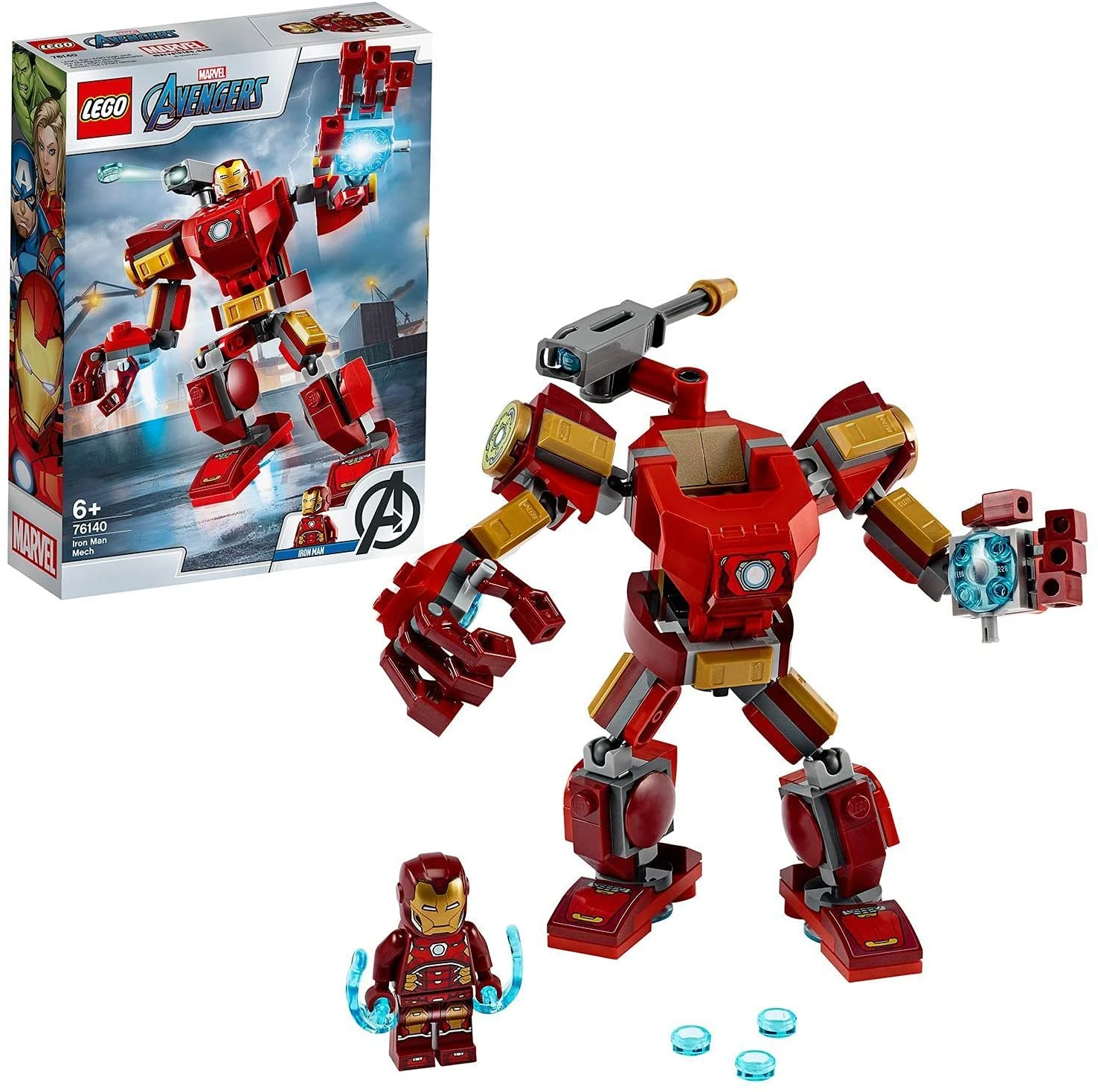 Super Heroes LEGO 76140 Marvel Avengers Iron Man Mech 3 Super Heroes LEGO 76140 Marvel Avengers Iron Man Mech