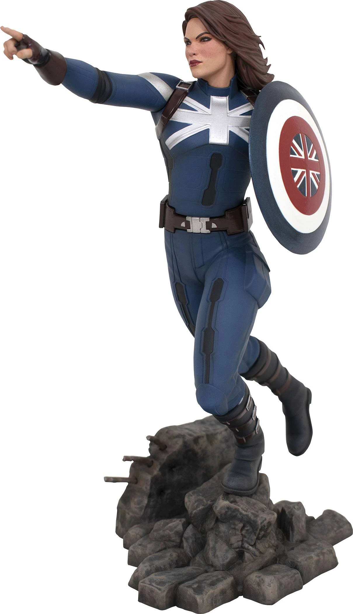 Diamond Select Marvel What If...? PVC Statue Captain Carter 4 Diamond Select Marvel What If...? PVC Statue Captain Carter - Image 2