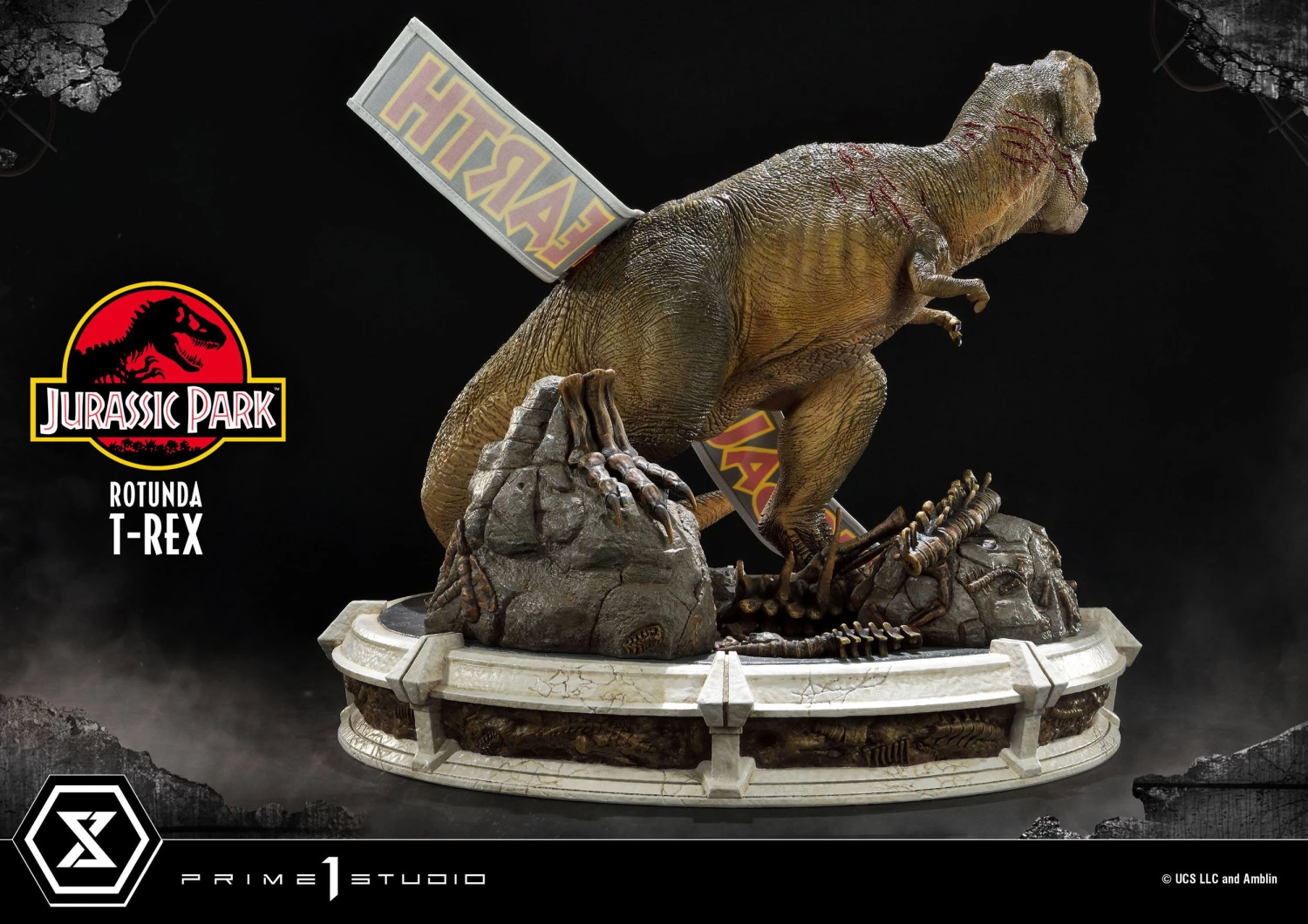 Prime 1 Studio Jurassic Park Rotunda T-Rex 1-6 Statue 11 Prime 1 Studio Jurassic Park Rotunda T-Rex 1-6 Statue - Image 9