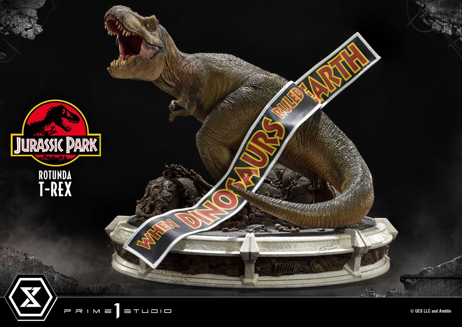 Prime 1 Studio Jurassic Park Rotunda T-Rex 1-6 Statue 3 Prime 1 Studio Jurassic Park Rotunda T-Rex 1-6 Statue