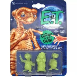 Doctor Collector E.T. Glow In The Dark Mini-Figures Collector's Set
