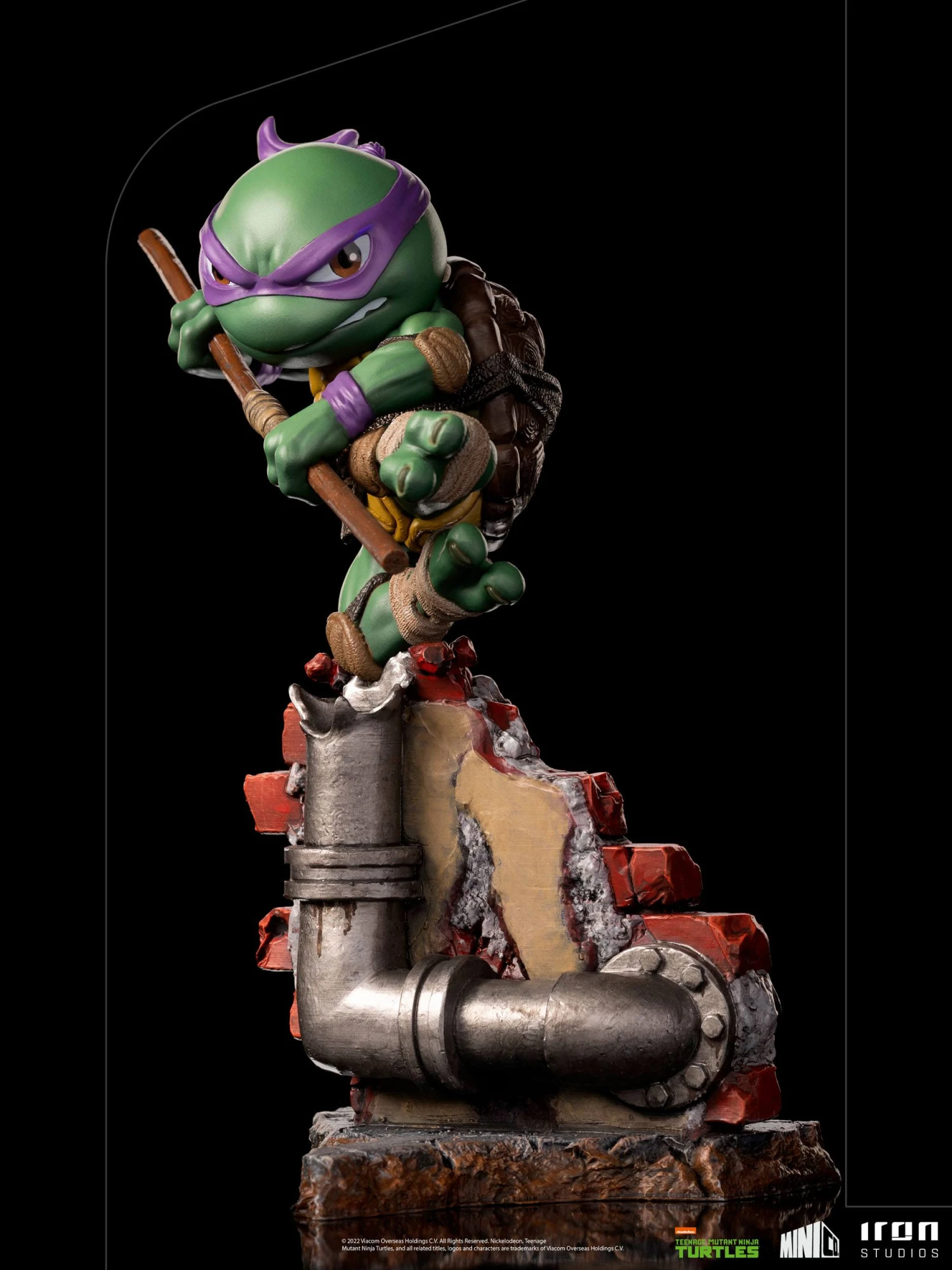 Iron Studios Teenage Mutant Ninja Turtles Mini Co. PVC Figure Donatello 6 Iron Studios Teenage Mutant Ninja Turtles Mini Co. PVC Figure Donatello - Image 4