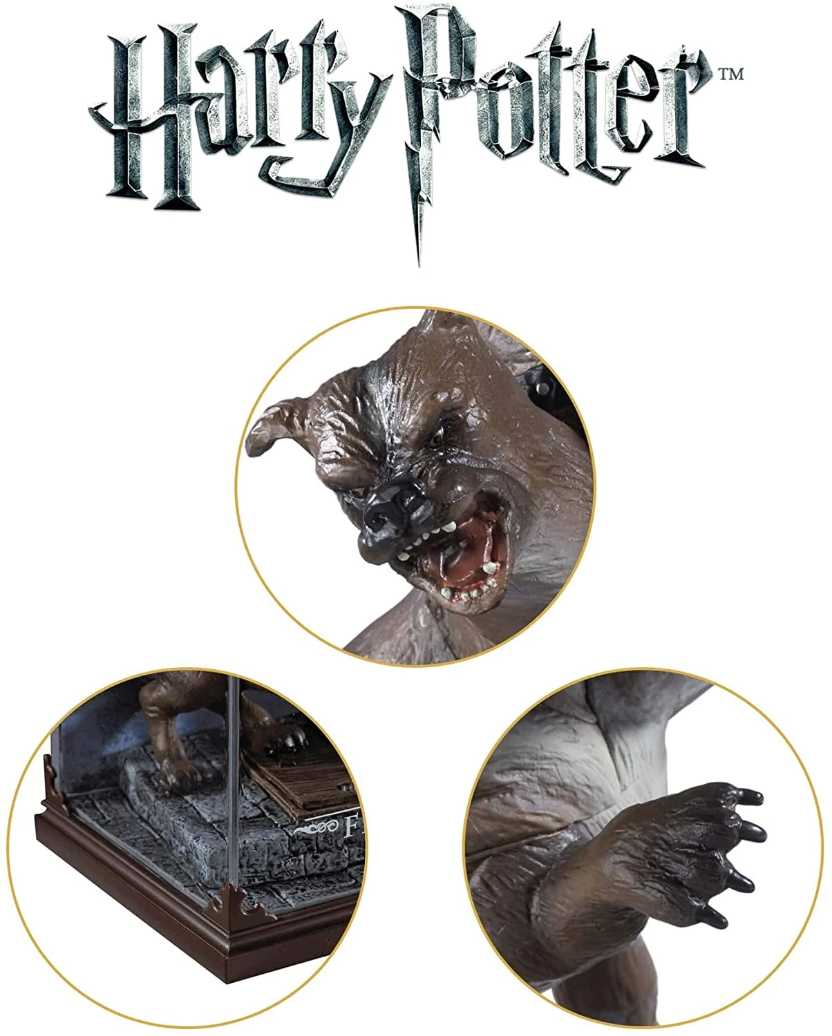 Wizarding World Collection : Magical Creatures – Fluffy 5 Wizarding World Collection : Magical Creatures – Fluffy - Image 3