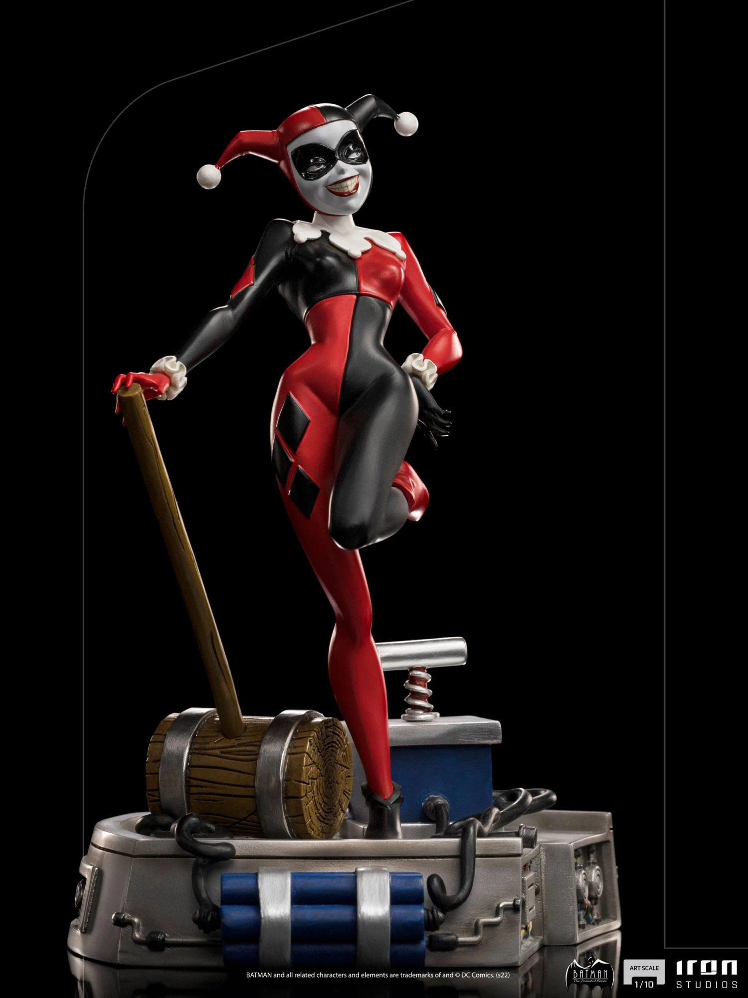 Iron Studios DC Batman The Animated Series Art Scale Statue 1-10 Harley Quinn 11 Iron Studios DC Batman The Animated Series Art Scale Statue 1-10 Harley Quinn - Image 9