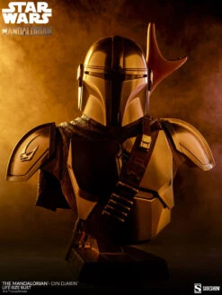 Sideshow The Mandalorian Din Djarin Life-Size Bust