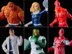 Marvel Legends Retro Collection Fantastic Four Complete Bundle (6)