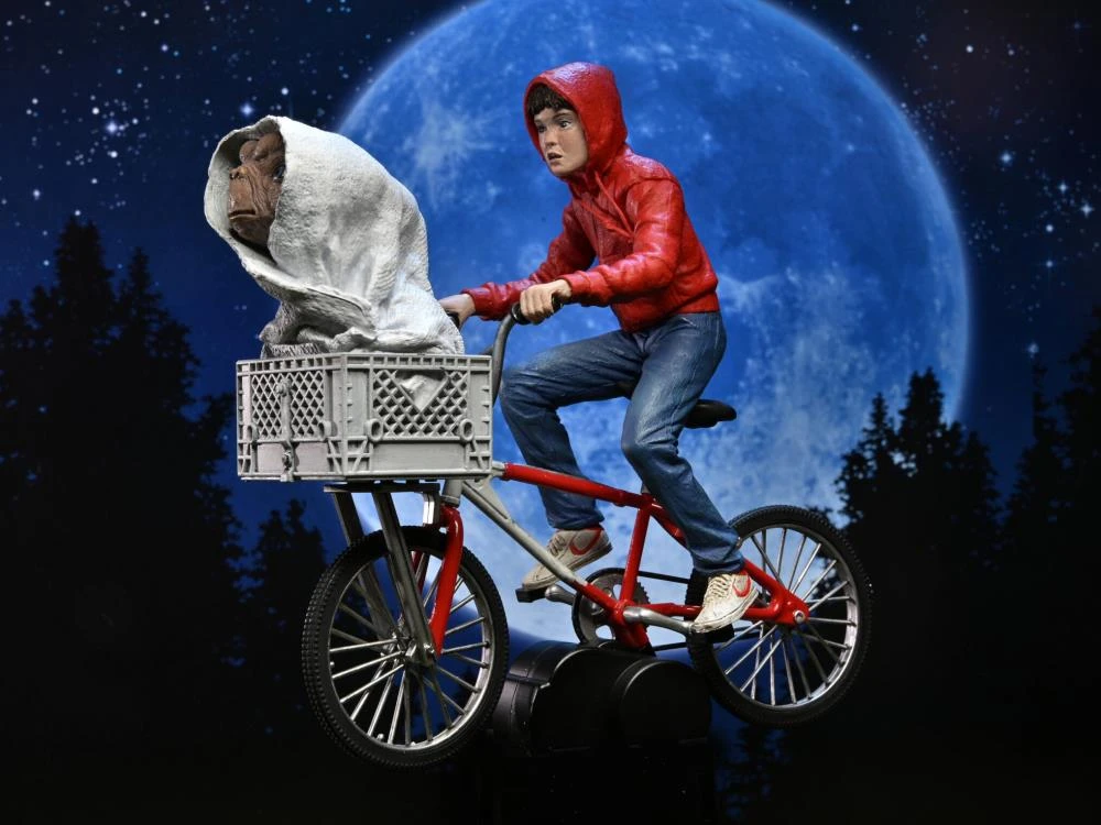 NECA E.T. 40th Anniversary Elliot & E.T. On Bicycle 7" Scale Action Figure 10 NECA E.T. 40th Anniversary Elliot & E.T. On Bicycle 7" Scale Action Figure - Image 8