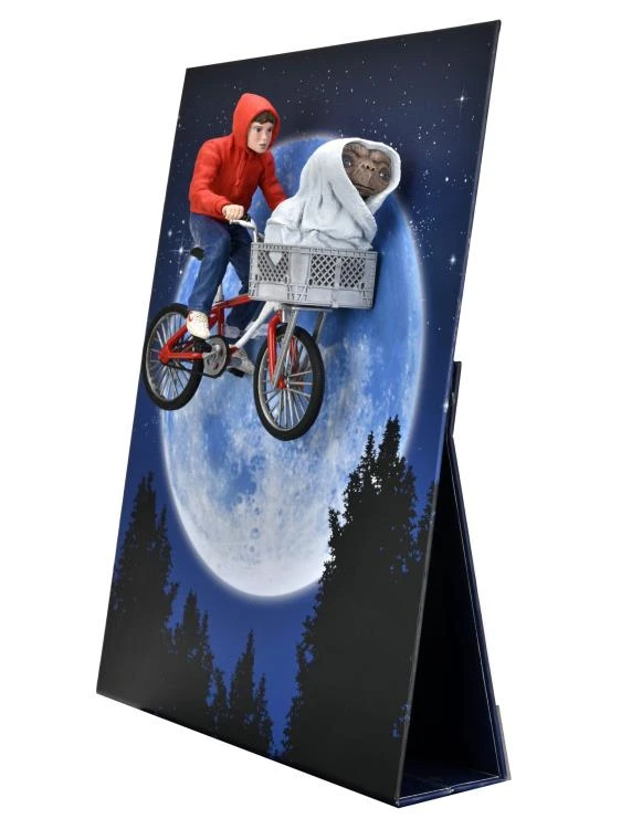 NECA E.T. 40th Anniversary Elliot & E.T. On Bicycle 7" Scale Action Figure 15 NECA E.T. 40th Anniversary Elliot & E.T. On Bicycle 7" Scale Action Figure - Image 13