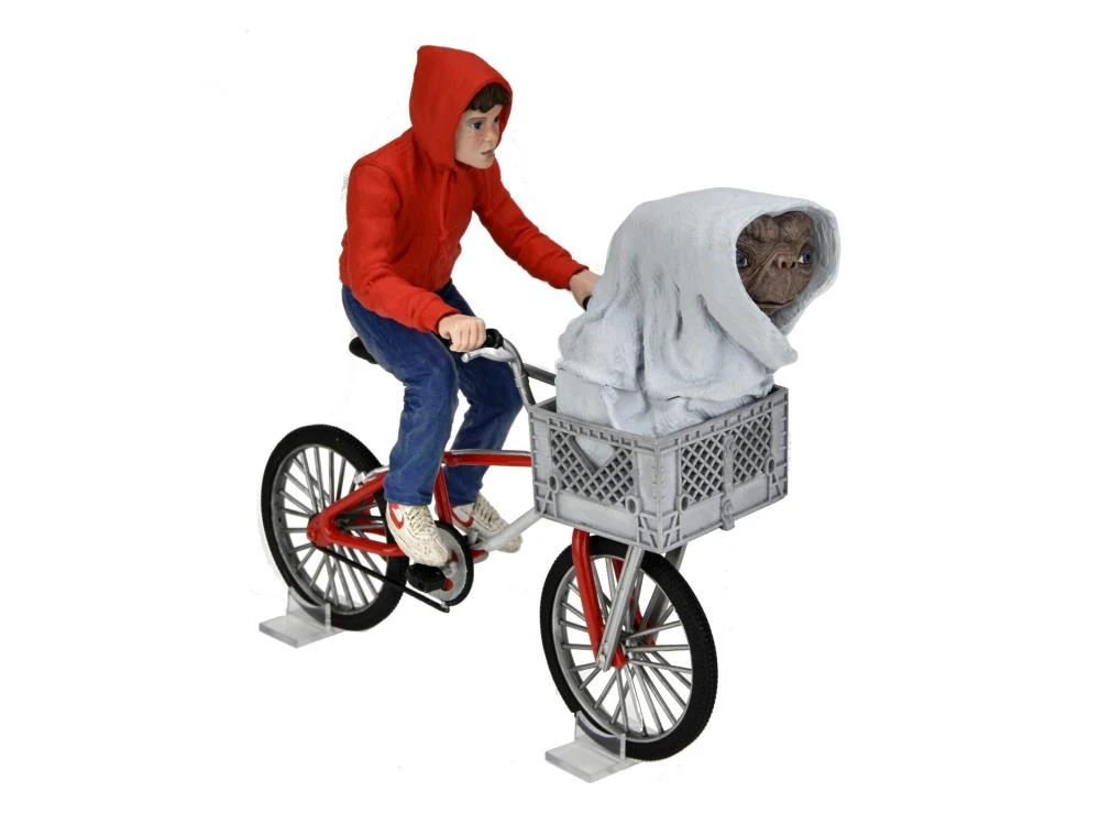 NECA E.T. 40th Anniversary Elliot & E.T. On Bicycle 7" Scale Action Figure 13 NECA E.T. 40th Anniversary Elliot & E.T. On Bicycle 7" Scale Action Figure - Image 11