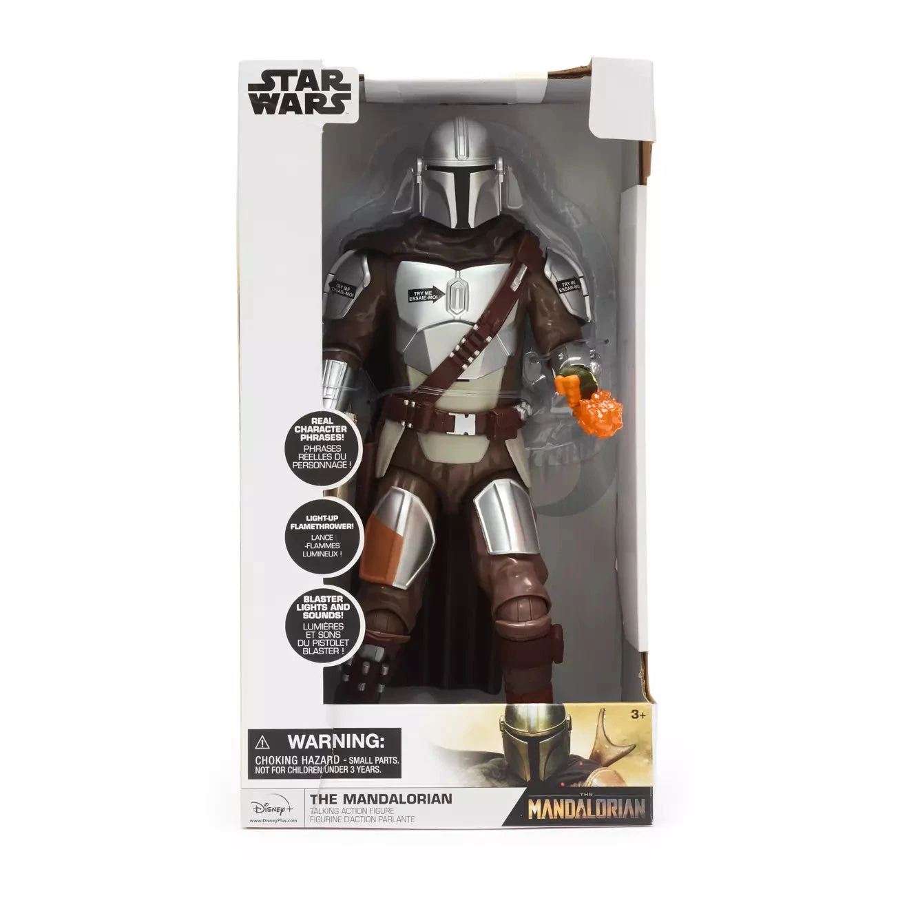 Star Wars The Mandalorian Talking Action Figure 3 Star Wars The Mandalorian Talking Action Figure
