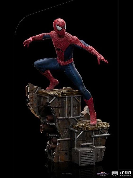 Iron Studios Spider-Man: No Way Home Diorama Series Spider-Man (Peter #3) 1/10 Art Scale Limited Edition Statue 6 Iron Studios Spider-Man: No Way Home Diorama Series Spider-Man (Peter #3) 1/10 Art Scale Limited Edition Statue - Image 4