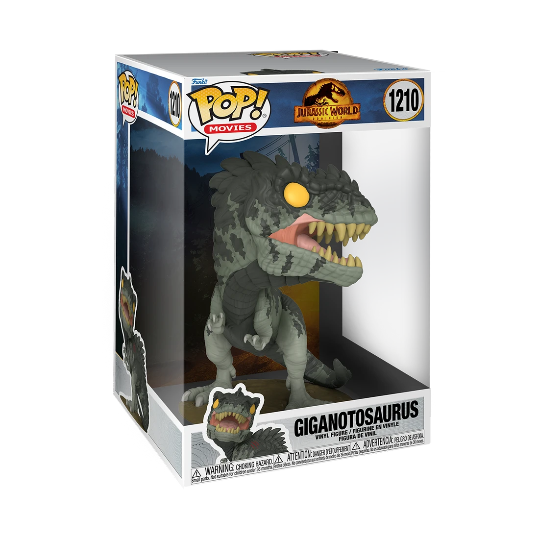 Jurassic World Dominion Giganotosaurus 10-Inch Funko Pop! Vinyl Figure 5 Jurassic World Dominion Giganotosaurus 10-Inch Funko Pop! Vinyl Figure - Image 3